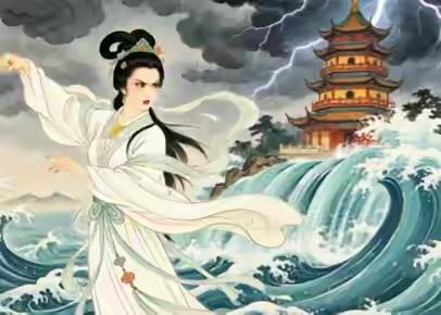 白素贞水漫金山时，龙王不敢出兵，观音不敢插手，只有法海还蒙在鼓里创作声明