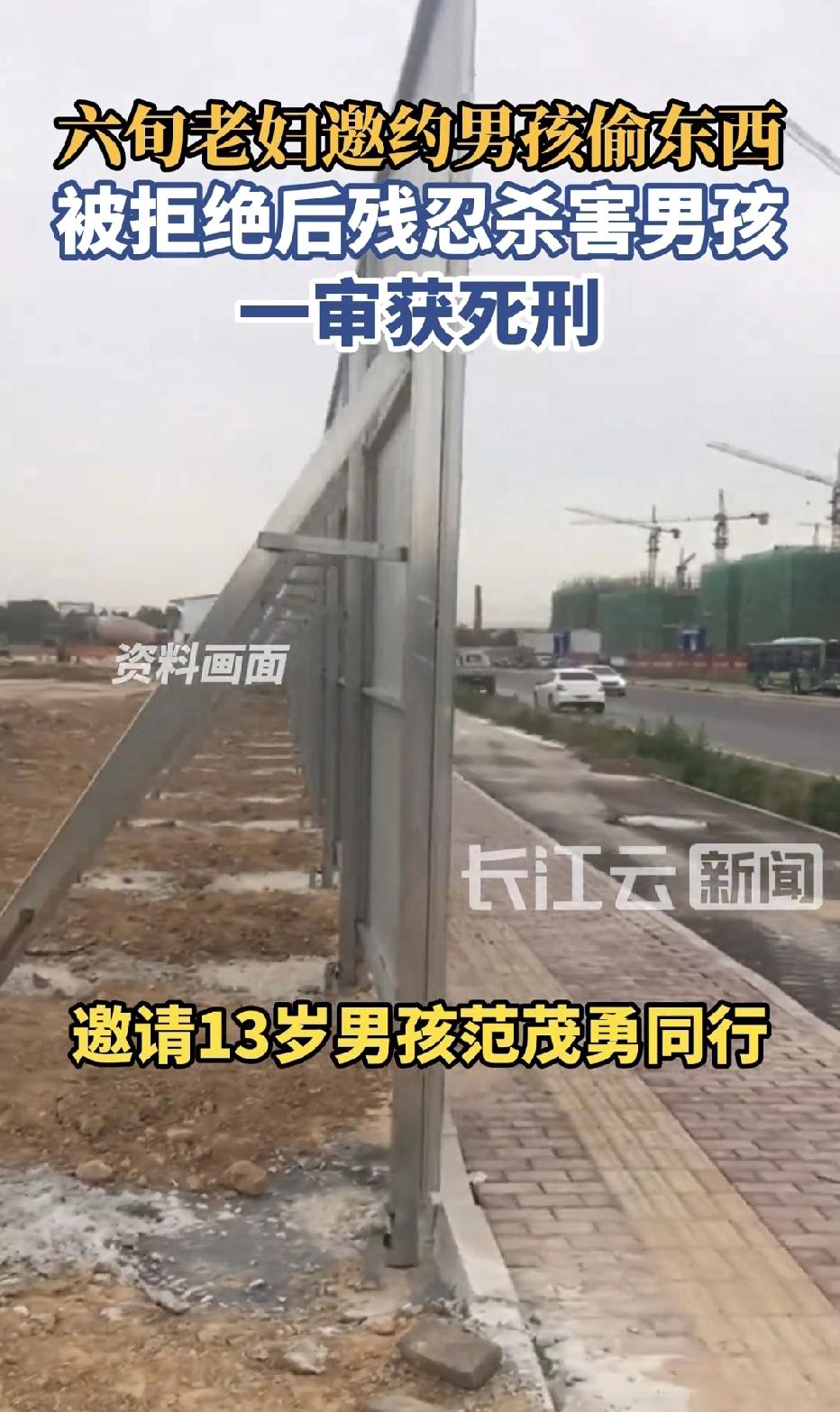 云南腾冲，一六旬老太为了偷工地上的建筑围挡，特意邀约13岁男孩一起，不料，中途男