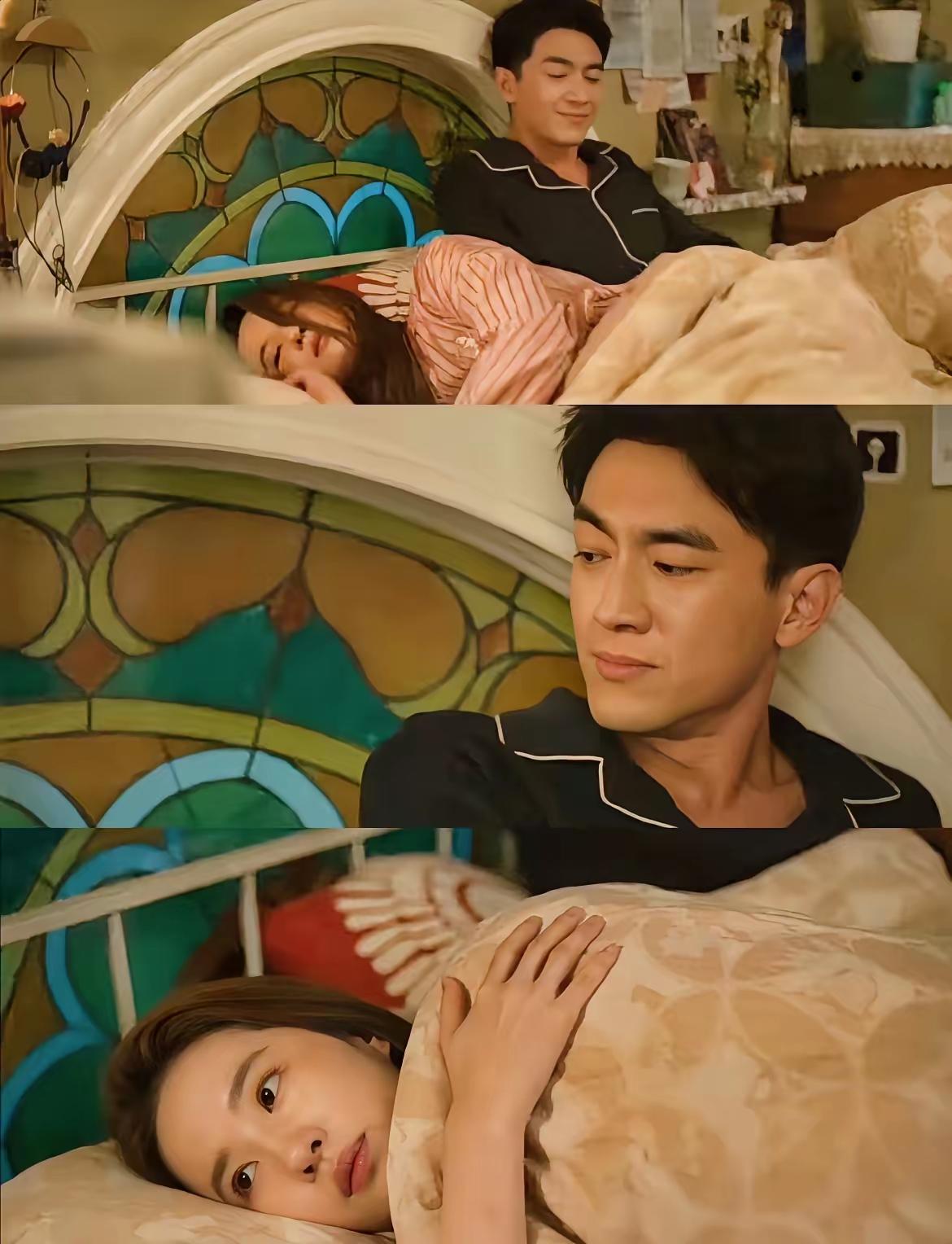 《玫瑰的故事》里这段戏，看得人心里发堵。玫瑰怀孕后躺在床上，听着方协文念叨