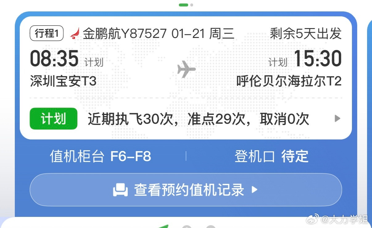 今天是被新行程给惊醒的看了下天气~零下30°！这会是真没衣服穿了