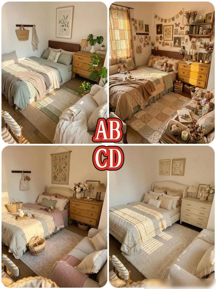 忙碌了一天，你会睡在哪间卧室里，测你这辈子活得累与不累。其实刷到这种话题，多