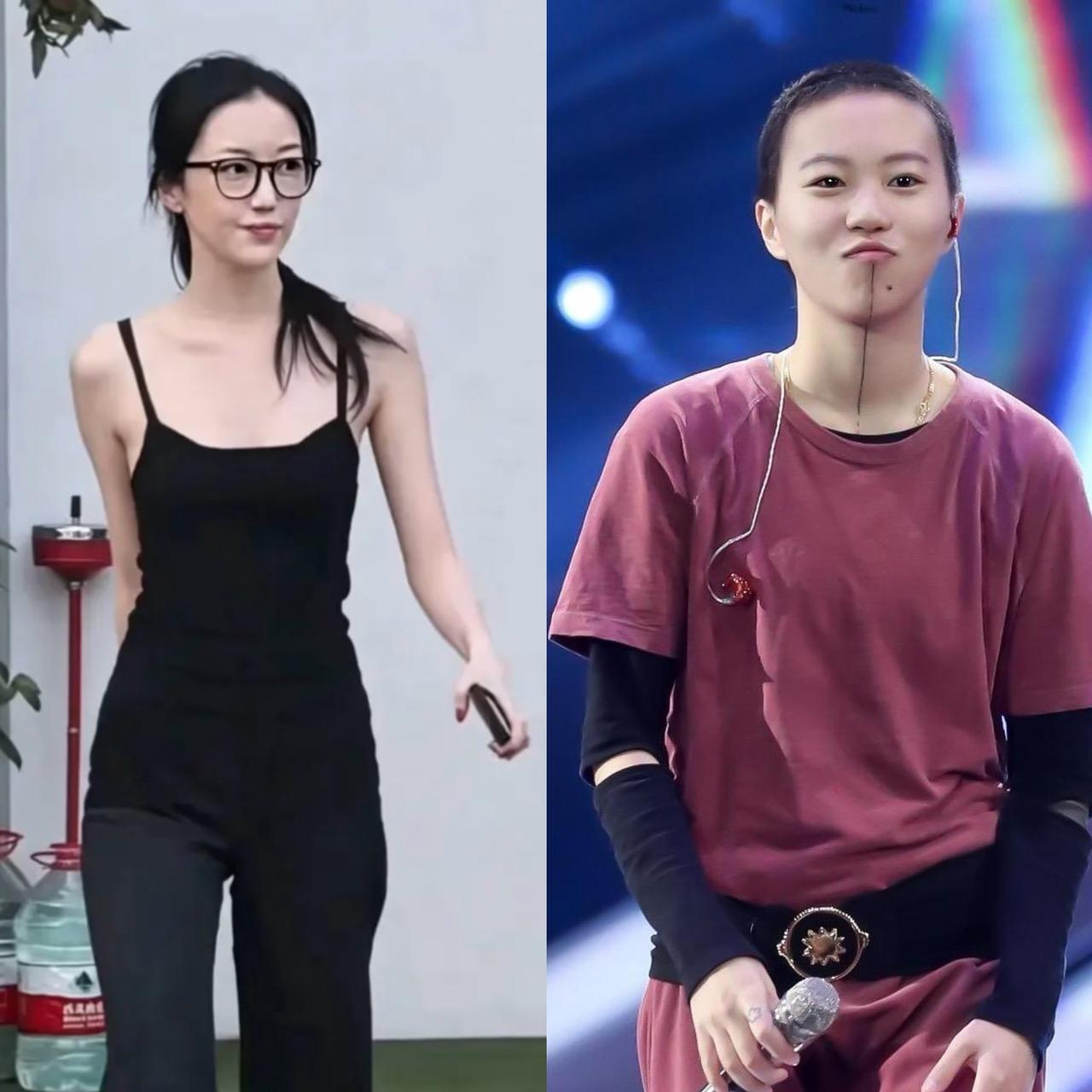 如今的李嫣身形纤细高挑，完美继承了王菲独有的松弛气场，街头被偶遇时随性自在，