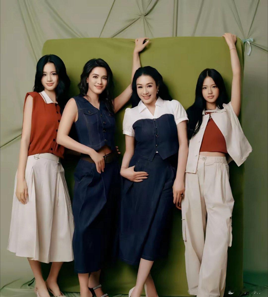 钟丽缇母女装被嘲作秀！三女儿生父不同却硬凹’和谐’遭群嘲​​​