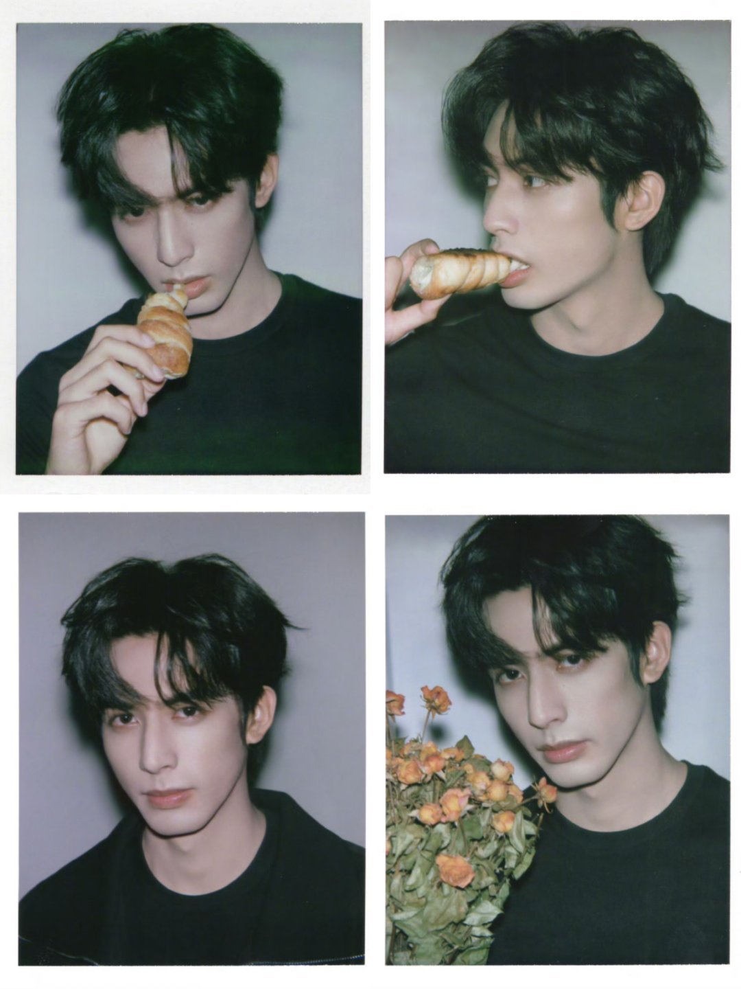撕拉片张凌赫宋威龙帅的很权威的两张脸​​​