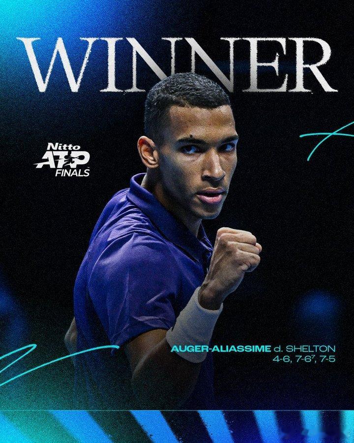 阿利亚西姆逆转获胜👏日东比约·博格组小组赛，8号种子阿利亚西姆4-67-