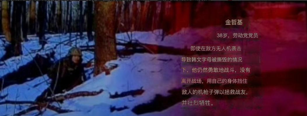 1.4万士兵参战，约2400人阵亡，仅2人被俘，朝鲜士兵伤亡很惨重但却让美韩很害