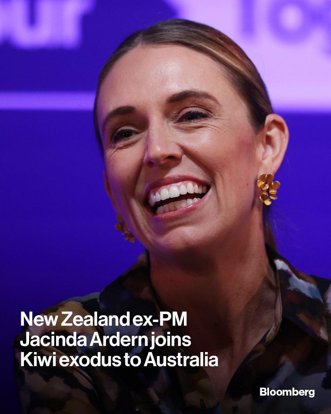 前新西兰总理杰辛达·阿德恩（JacindaArdern）及其家人移民至澳大利亚