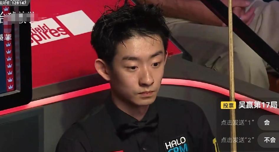 虽然赢得有些丑陋，但吴宜泽毕竟赢了，13比11战胜了四届世锦赛冠军塞尔比，昂首挺