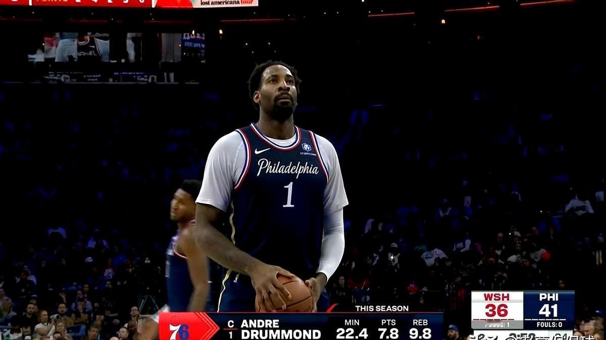 300万的德拉蒙德，要把恩比德挤走了？打奇才那场，庄神只用17分钟就搞定12