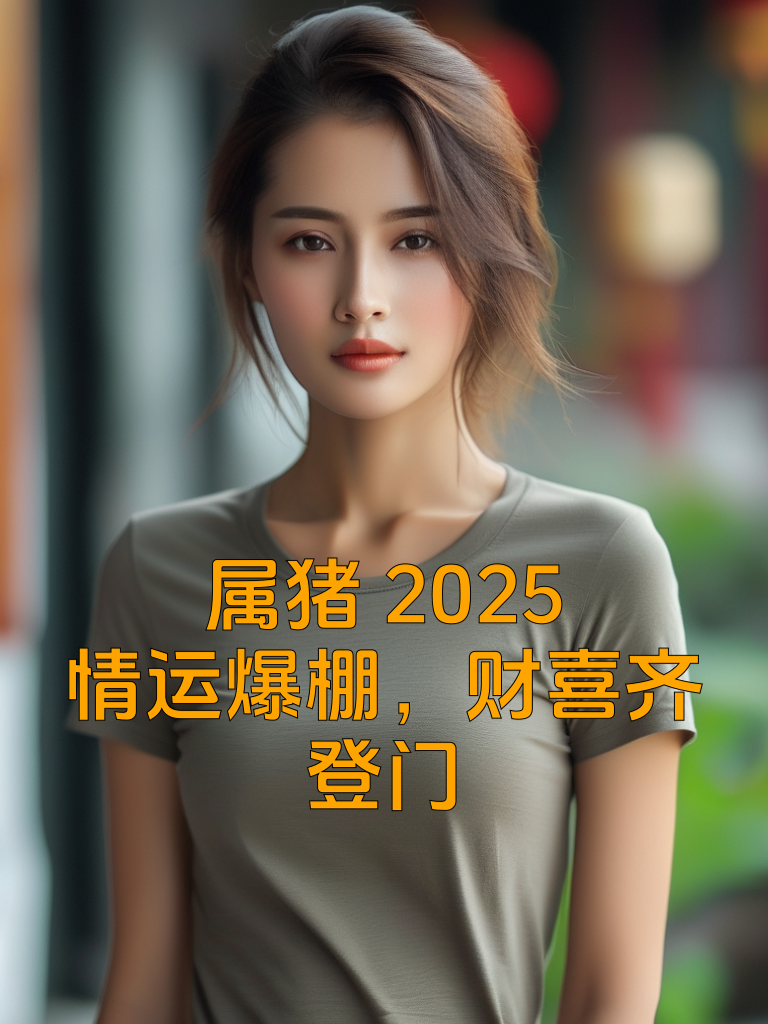 属猪2025：情运爆棚，财喜齐登门
