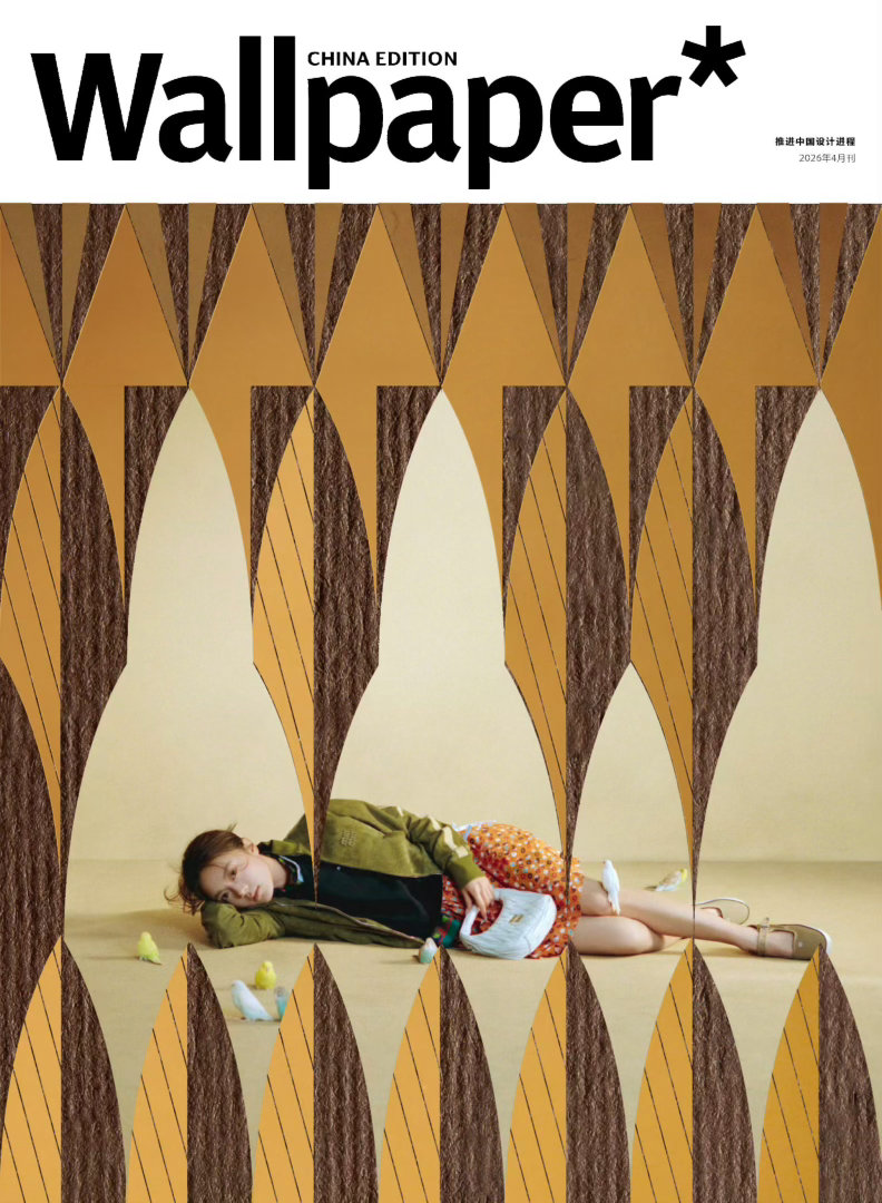 赵今麦登上《Wallpaper*》中文版四月刊封面，独特的封面设计！摄影: