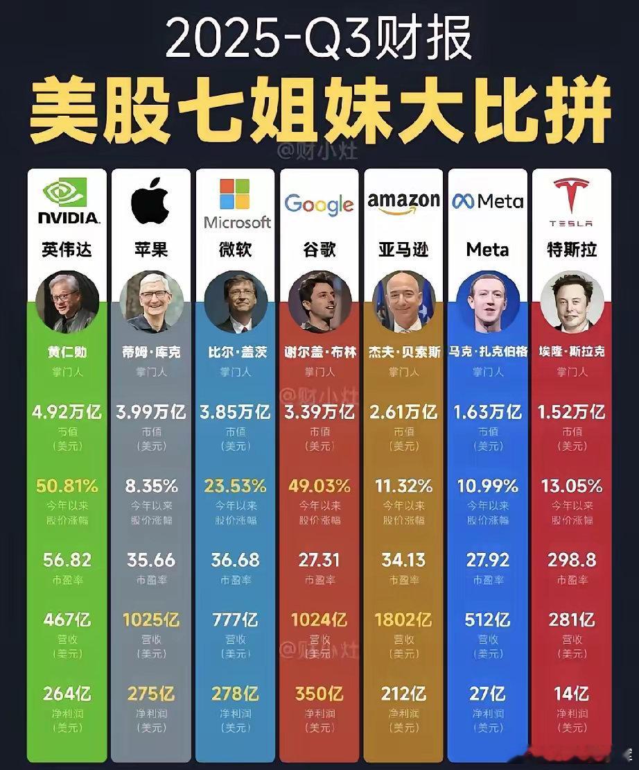 美股七姐妹都是“铁公鸡”？上市几十年不分红，美国公司对股东有多狠都说资本的诱惑谁