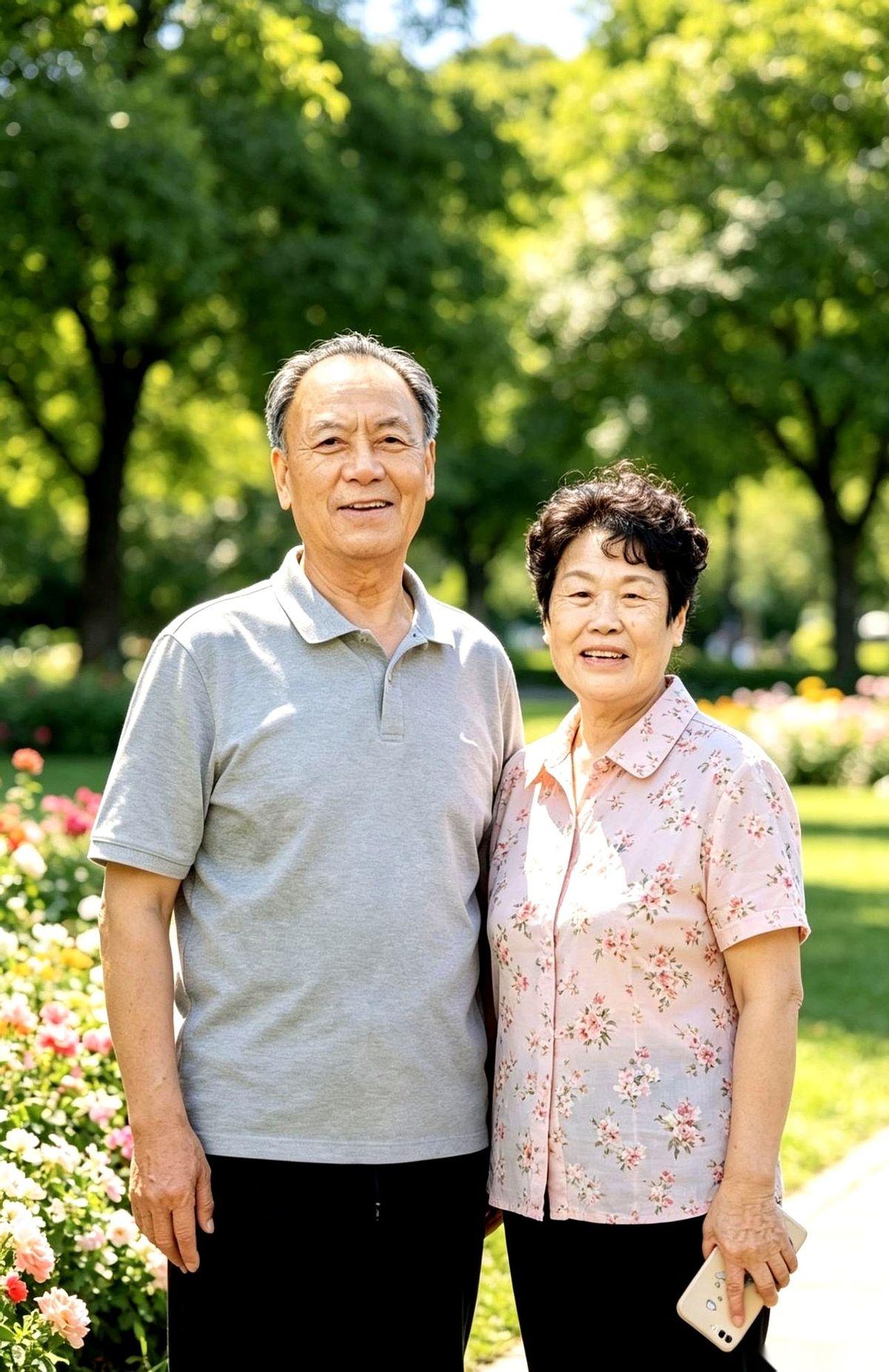 搂也搂了，亲也亲了，满打满算才45天。大妈半开玩笑地伸出手：“老头，这都到这份