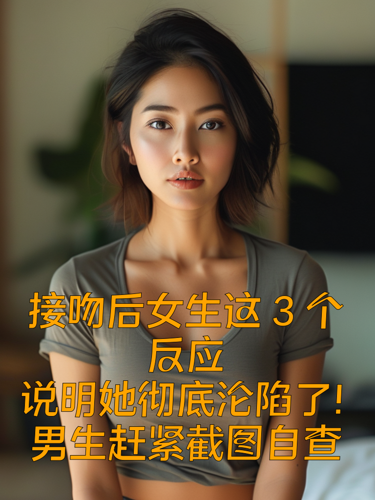 接吻后女生这3个反应，说明她彻底沦陷了！男生赶紧截图自查