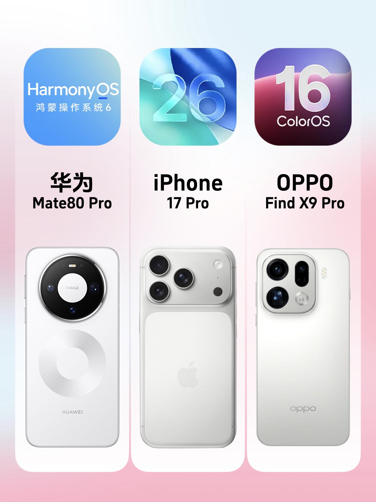 三大热门系统，搭配新旗舰用巨爽！华为Mate80系列终于是来了，很多人看好的