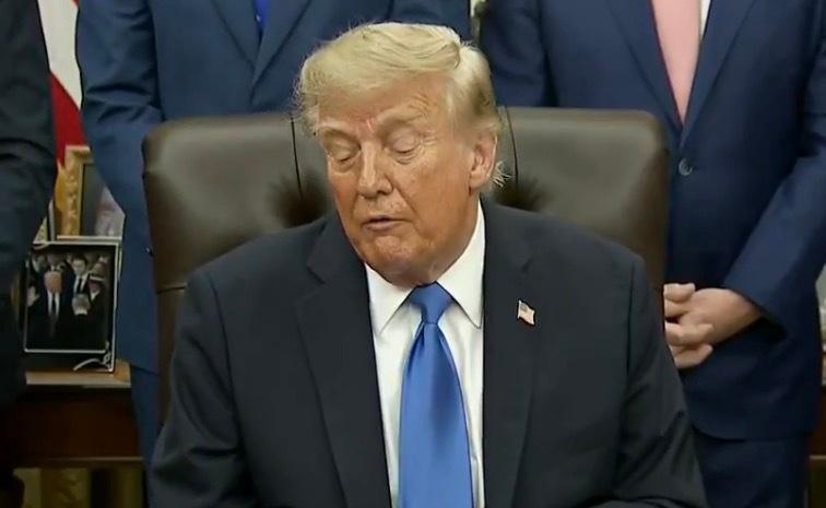 ‼️“我不会让他们回来的。”特朗普总统在记者询问他对这对夫妇重返英国的反应时，