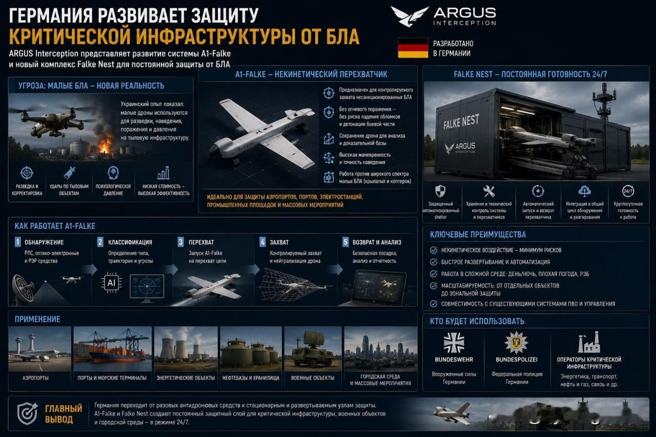 🇩🇪德国ARGUSInterception公司发布了A1-Falke