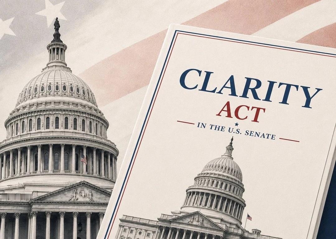 从清晰法案看🇺🇸中期选结果今天CLARITYAct这场49:50其实值得