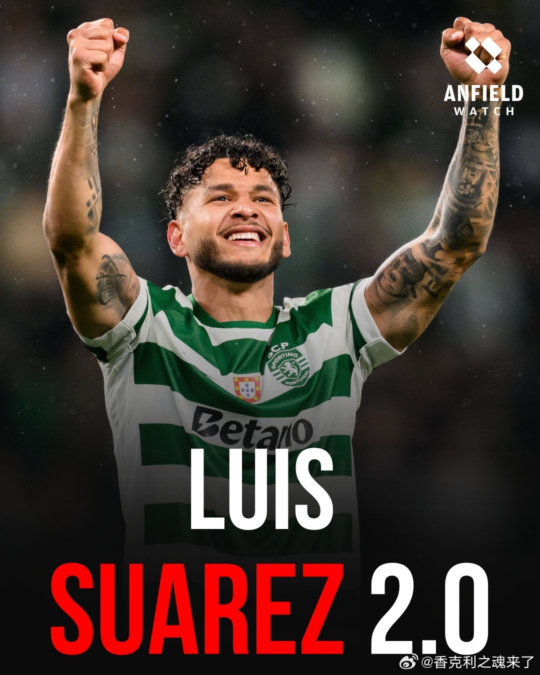 据西班牙媒体报道利物浦准备激活里斯本前锋路易斯·苏亚雷斯与里斯本竞技合同中的8