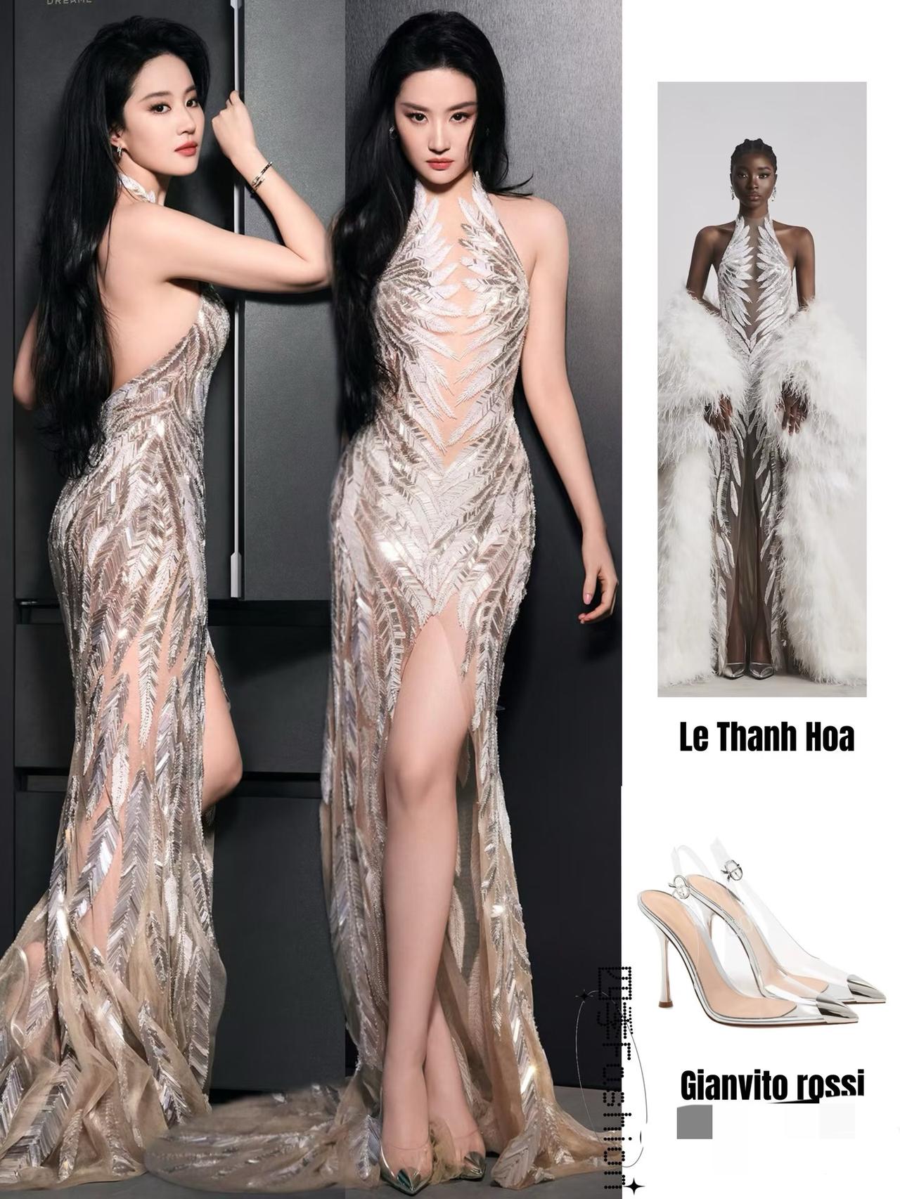 看到有人说刘亦菲小腿太粗了，可是，可是，这身材都具有东方神韵啊，不是一味的