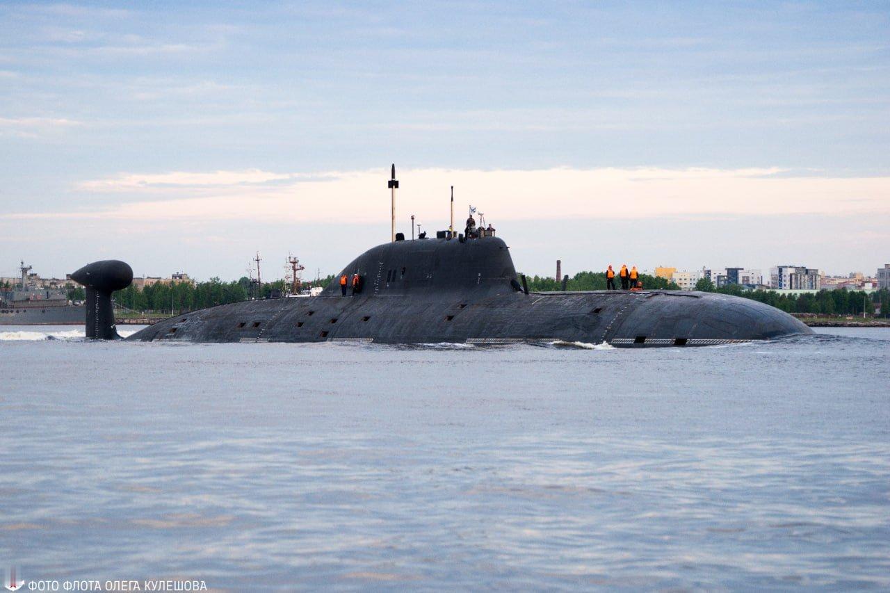 俄罗斯海军971型攻击型核潜艇”豹”号（K-335）摄影：OlegKulesh