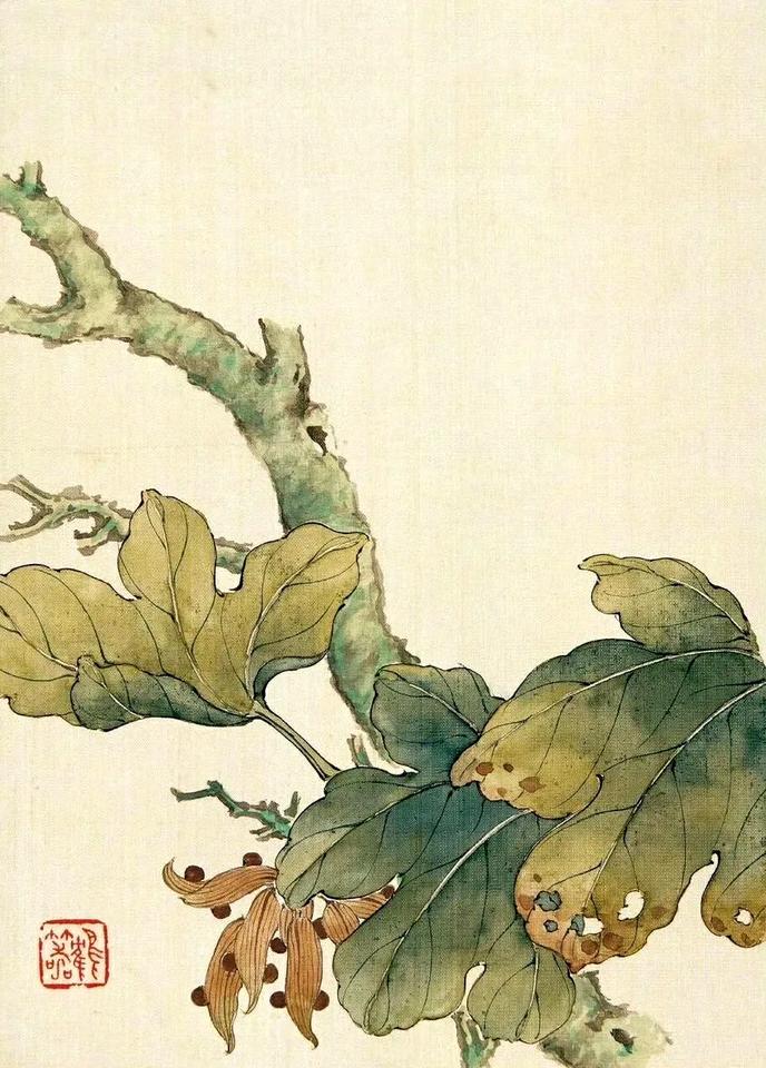 李鹤筹笔下的花鸟：墨韵间跃动的宋元灵秀在20世纪中国画坛，李鹤筹以一支妙笔