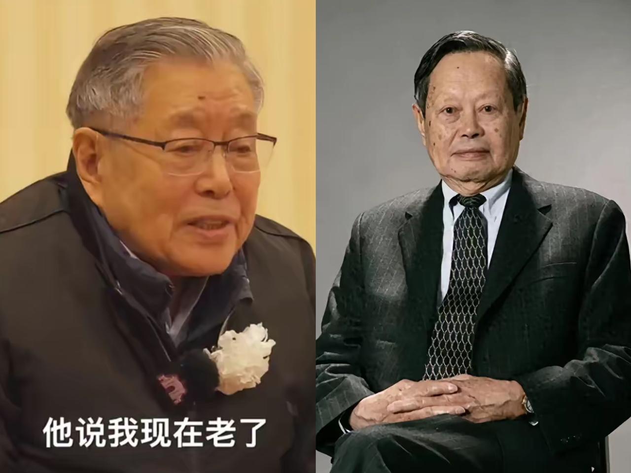 杨振宁弟弟去八宝山送别先生,还透露了先生最后一个遗愿!他说自己老了,没法