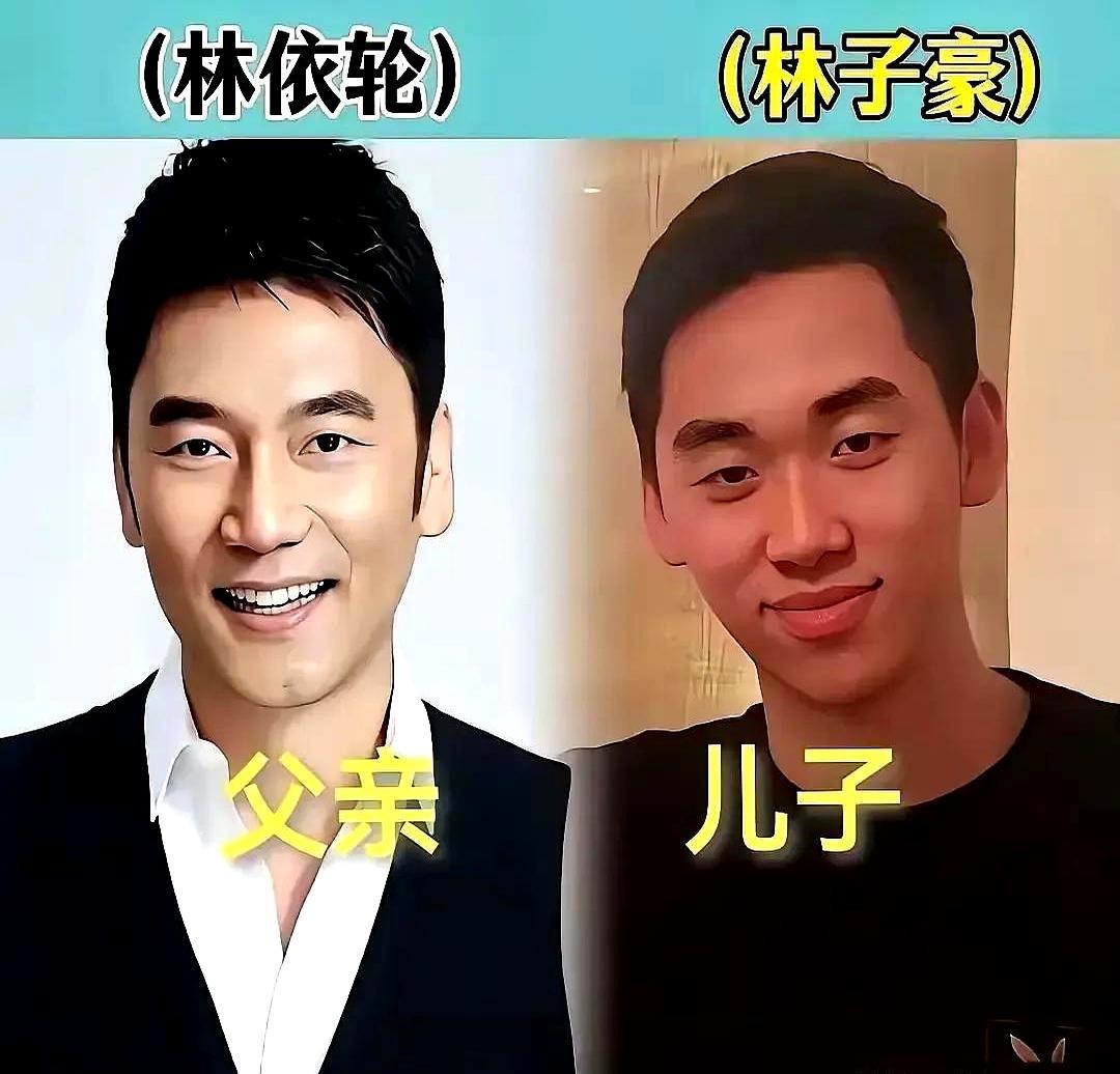 70岁吕良伟像哥哥，24岁儿子像叔叔父子同框像隔辈，不是儿子丑，是爸爸太狠