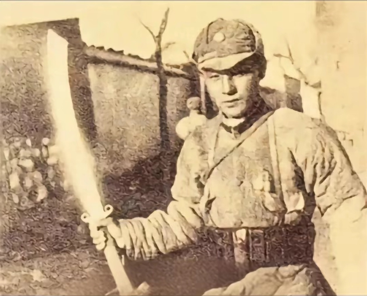 大刀向鬼子砍去