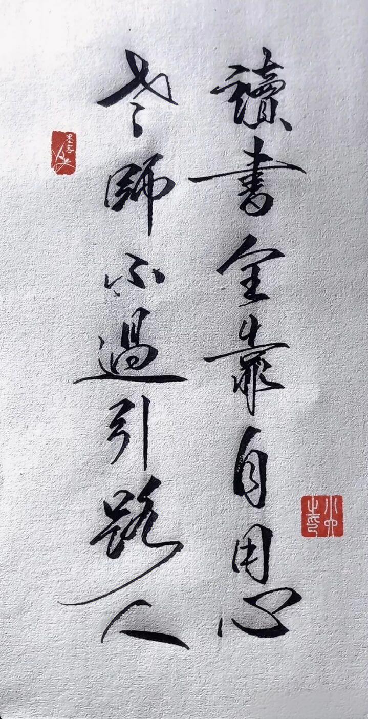 书法之美，确实在字里行间尽显风雅。行草逸韵流转，那灵动的线条仿佛是舞者在纸上