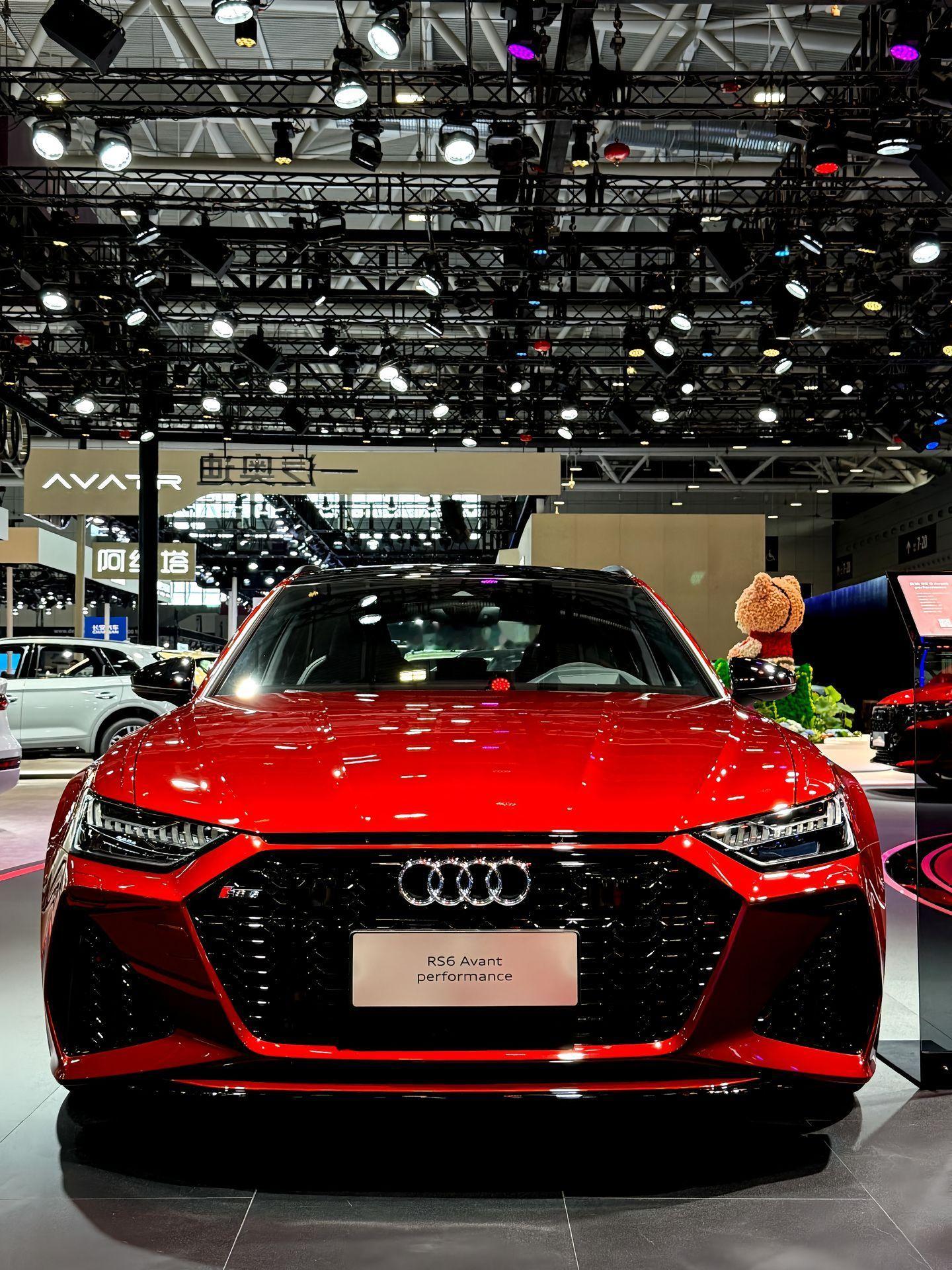 奥迪RS6赤兔红鉴赏迪奥奥迪rs6​​​