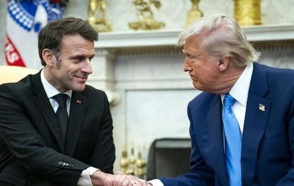 特朗普威胁马克龙可能会因拒绝帮助美国而失去职位。法国总统埃马纽埃尔·马克龙可能