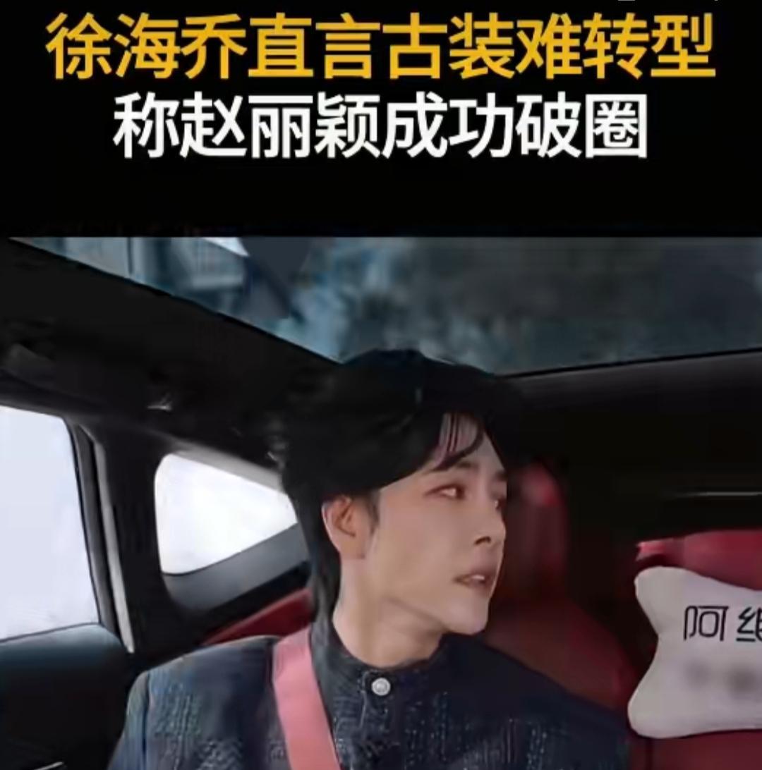 说实话，我不太同意徐海乔对赵丽颖这段评价！11月10日，演员徐海乔在采访时说：