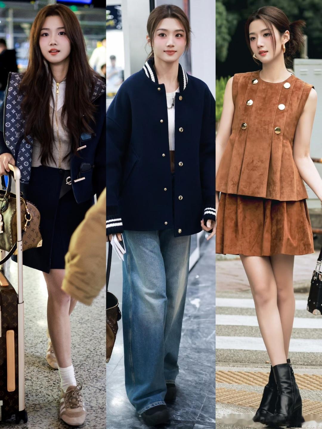 LV很注重新生代力量啊，前有欧阳娜娜后有卢昱晓，都是学艺术的时髦女孩。