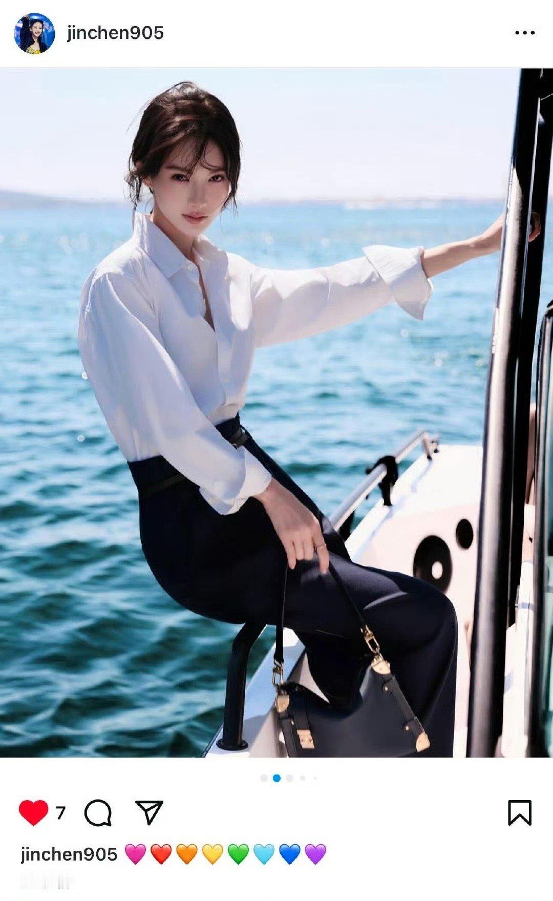 金晨变化好大很有气质很高级​​​