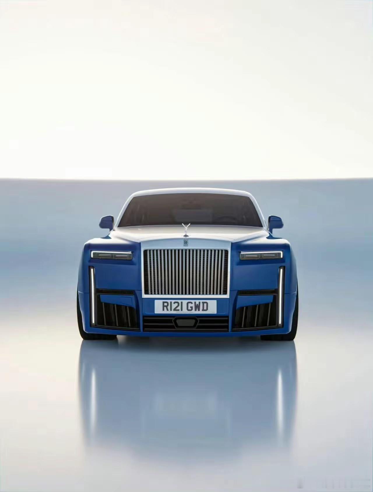 全新劳斯莱斯幻影，在尊贵和豪华这块还得看劳，这轮子还有点新能源的感觉了。轻了点