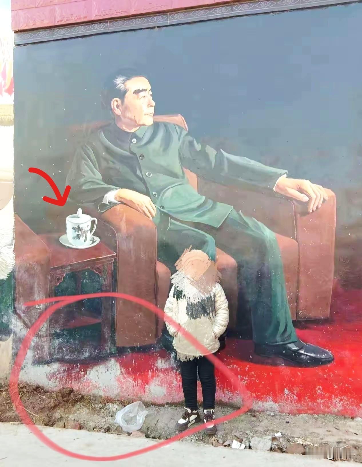 吴营村的墙画刚火没几天，就引来了眼红之人，好好的画作被人蓄意破坏了。这人胆子