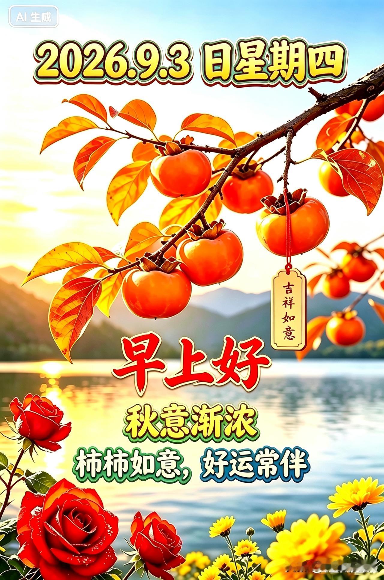 🍃晨起一份问候，胜似万千言语。生活忙忙碌碌，不求大富大贵，只愿家人岁岁安康，