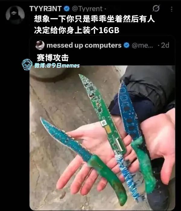 热插拔啊（9gag）今日meme今日memes