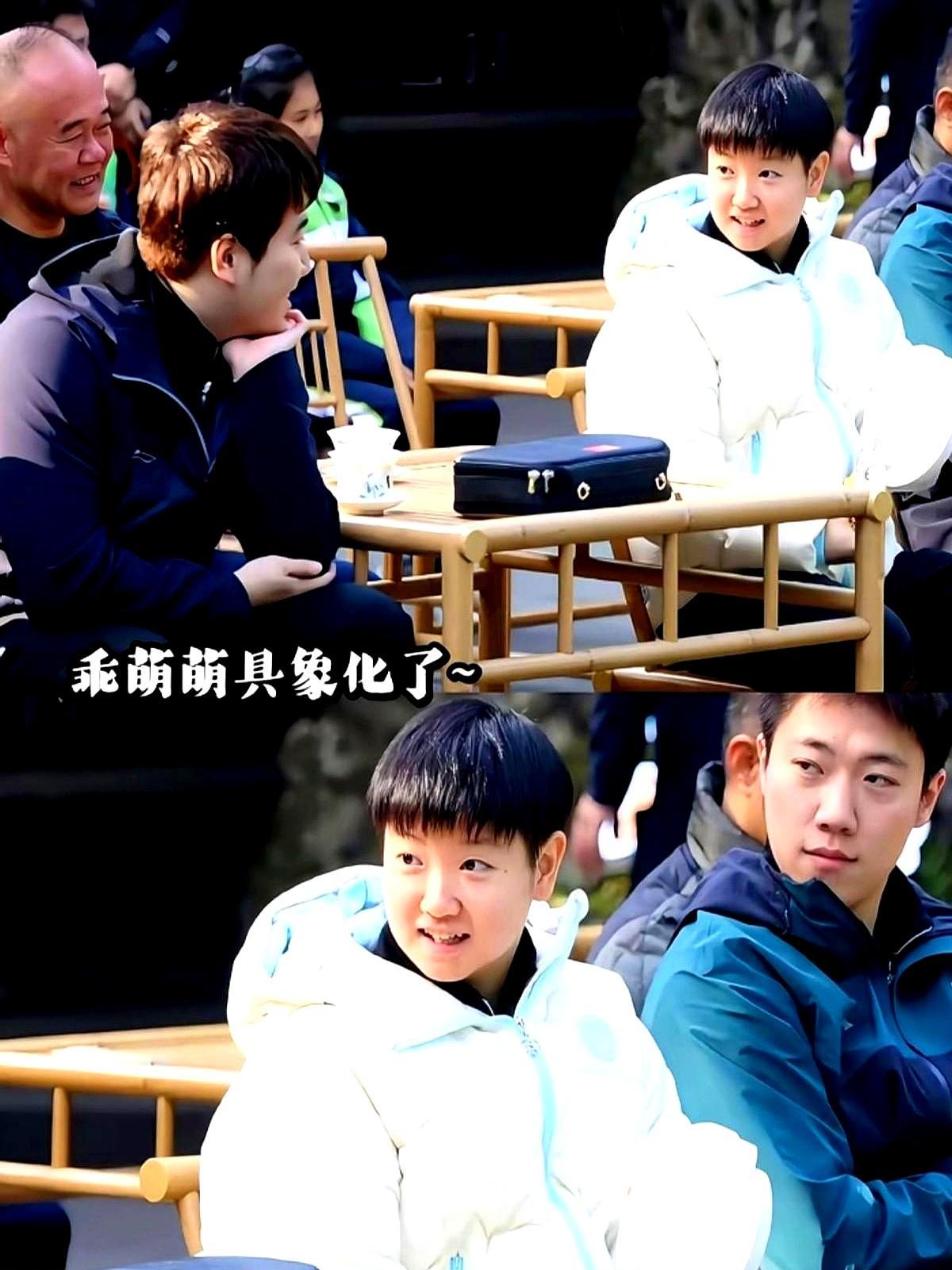 谁能想到，在一众队友都喊“莎莎”的时候，梁靖崑居然在大庭广众下独享那个肉麻又宠溺