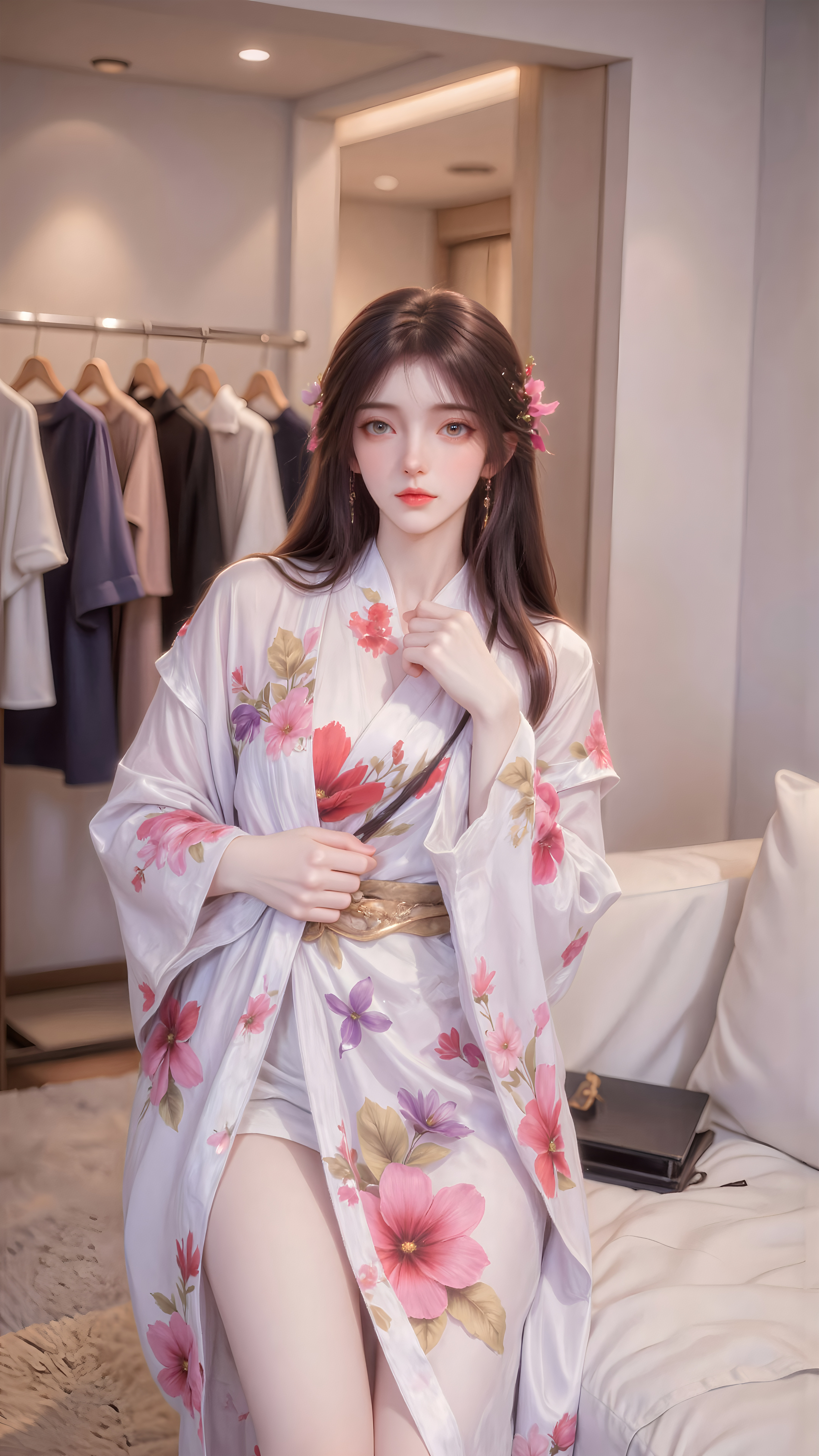 《完美世界》国漫女神壁纸：带火灵儿看尽世间璀璨！