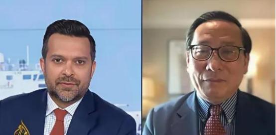 英国一记者质问我国学者高志凯：“难道中国不愿意尊重国际法吗？海牙国际裁决否定了中