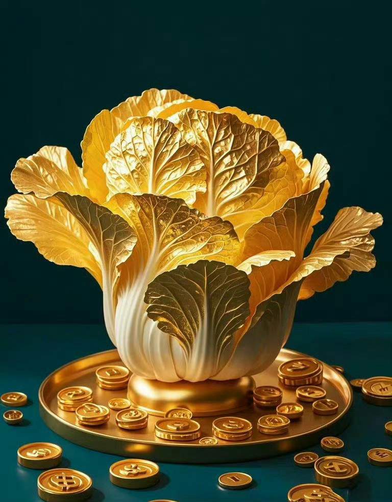 财运是玄学！刷到这颗金白菜！秒赞！六月你将百财入门！！