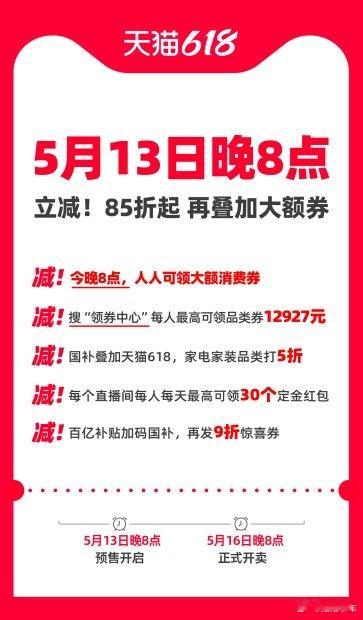 天猫618补贴真的大别说了家人们，蘑菇菌早就蠢蠢欲动了，去年618没买上的已经在