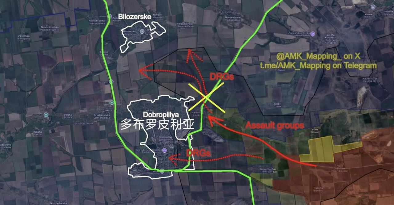 AMK表示，由于俄军侦察破坏小组（DRG）实施前所未有的渗透攻击行动，如今的渗透