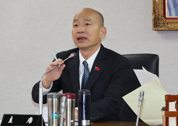 台“立法院长”韩国瑜发表声明，6月17日，针对台军2日发生T-34教练机失事