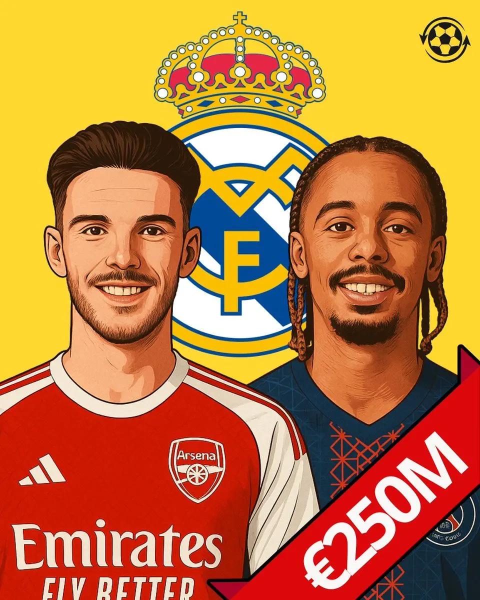 欧洲转会新闻！★一个也不好办！皇马准备在明年夏天花费2.5亿欧元购买两名球员