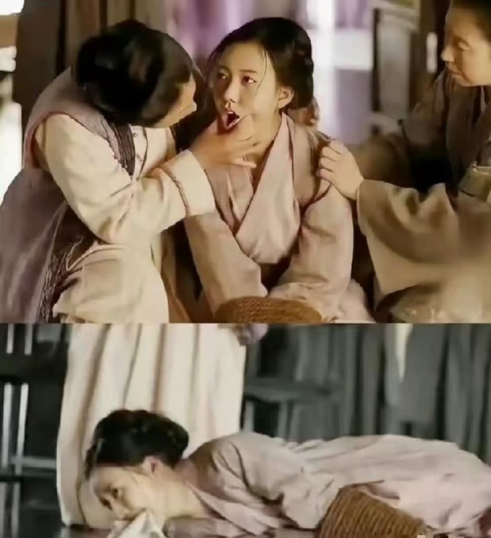 不懂就问，林小娘被迫卖身之际，那些掮客要审视她的牙齿