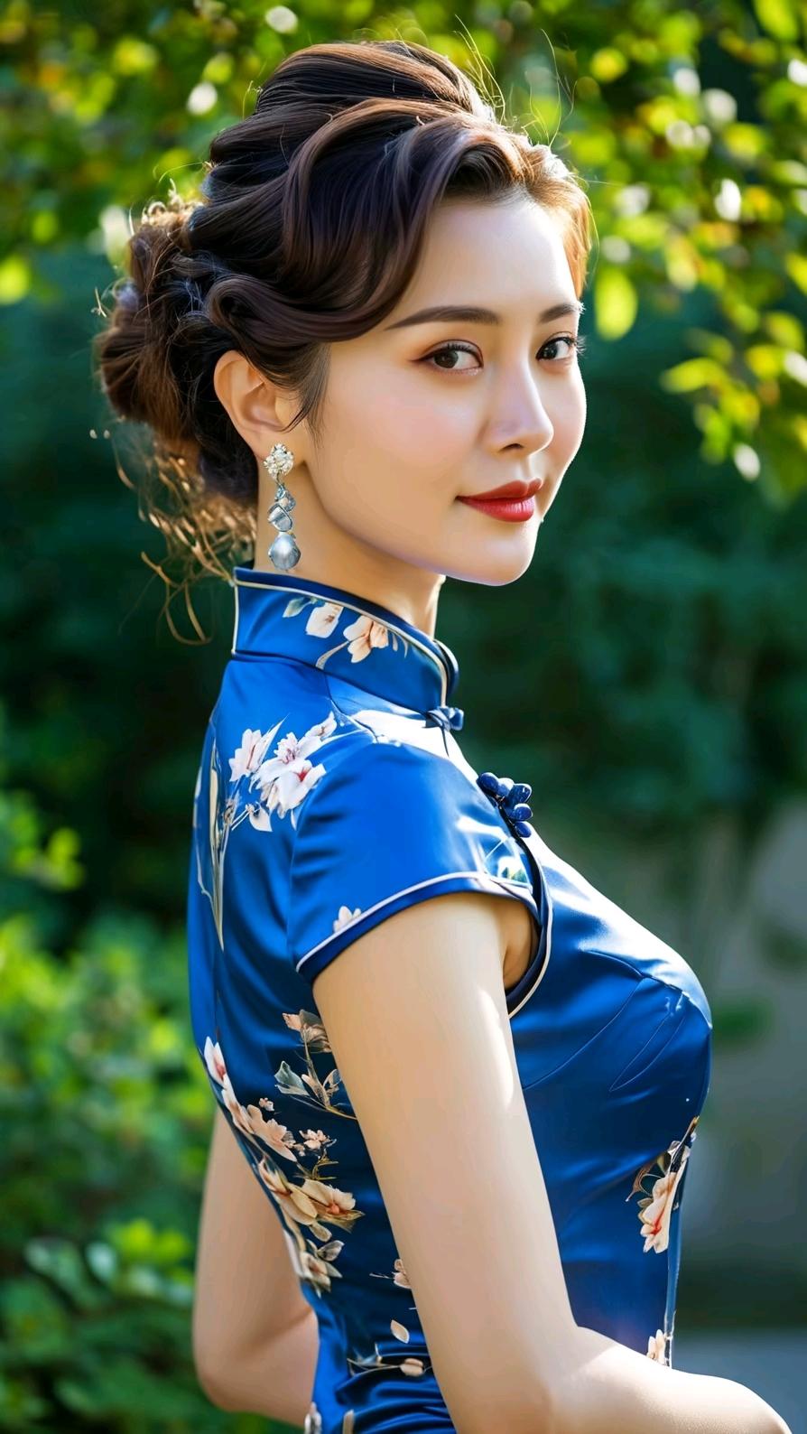 美女旗袍系列