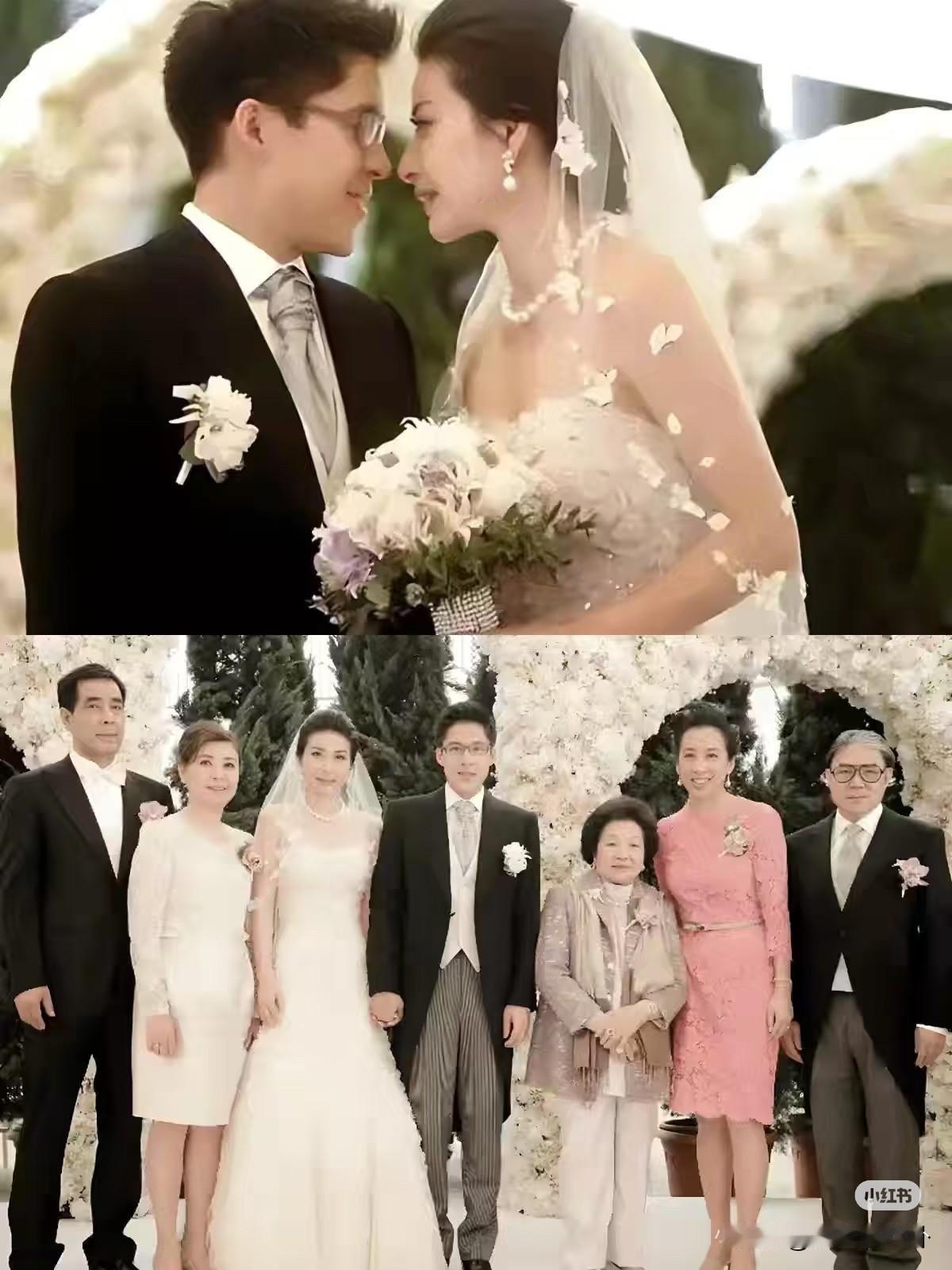 霍家三公子霍启仁低调完婚不是因为老婆没有郭晶晶名气大而是因为他不敢，原来他的